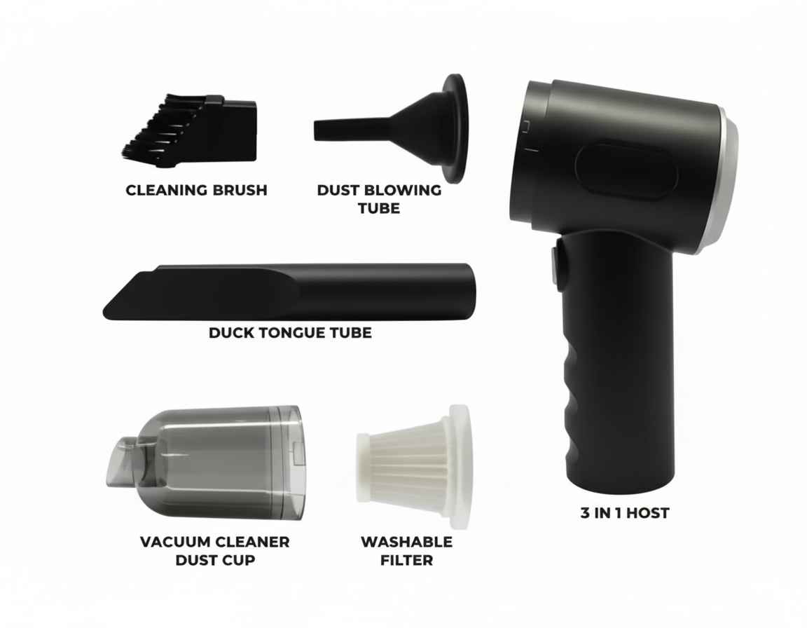 Portable Wireless Vacuum Cleaner